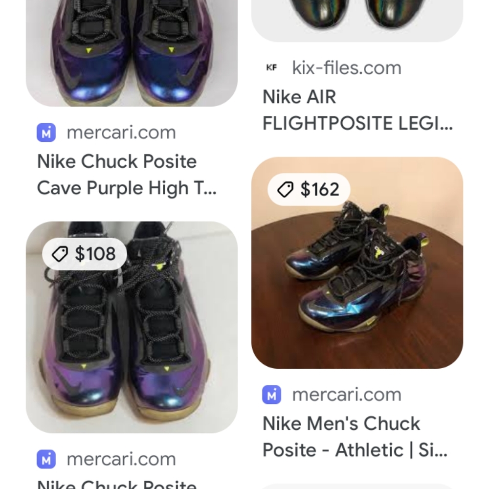 Chuck Posite Cave purple